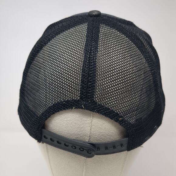 Roar Synasty Snapback Trucker Hat Multi One Size Adjustable Distressed Mesh Back - Picture 6 of 9